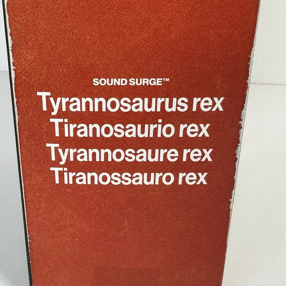 Jurassic World Rebirth Tyrannosaurus rex Sound Surge Dinosaur Figure Mattel‎ NIB